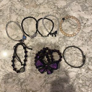 Variety of Womens bracelets